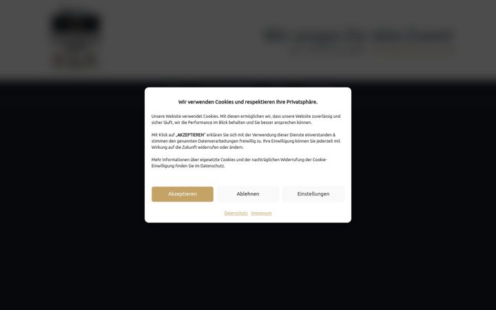 Screenshot of kk-catering.de
