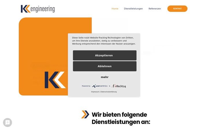 Screenshot of kk-eng.de