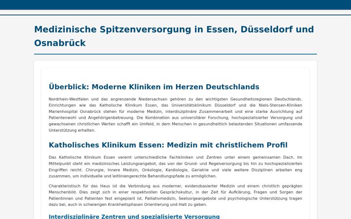 Screenshot of kk-essen.de