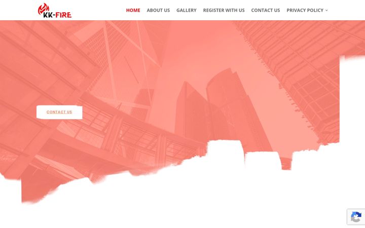 Screenshot of kk-fire.co.uk