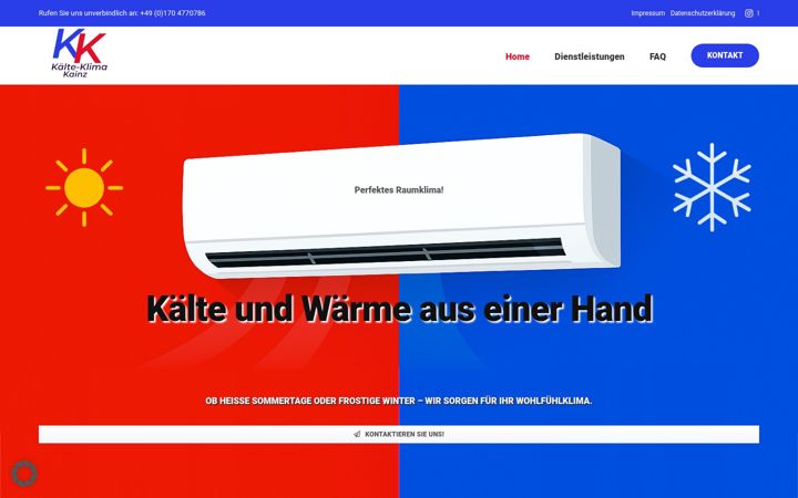 Screenshot of kk-kainz.de