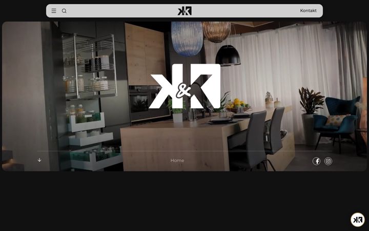 Screenshot of kk-kuechen.at