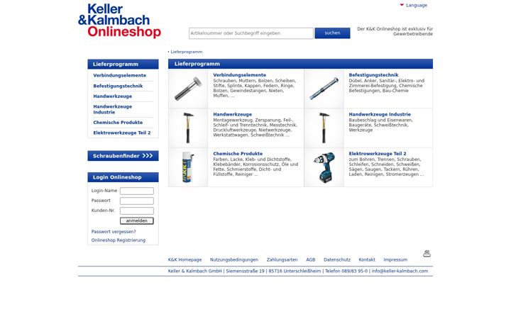 Screenshot of kk-shop.com