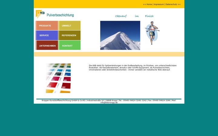 Screenshot of kkb-kropp.de