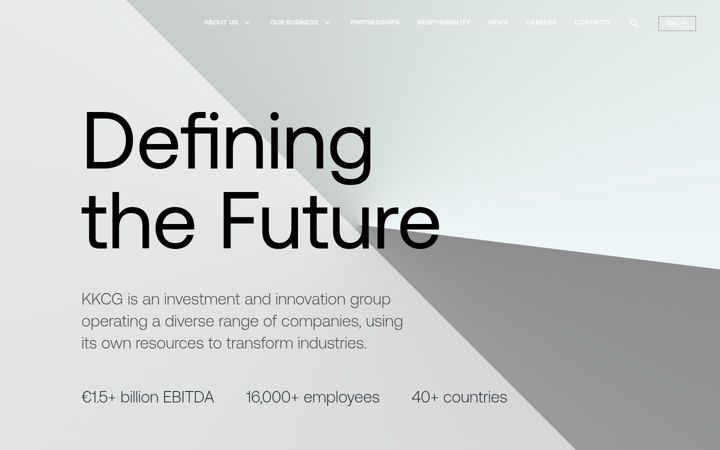 Screenshot of kkcg.com
