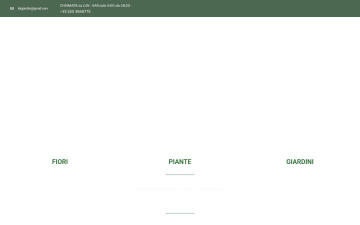 Screenshot of kkgiardini.it