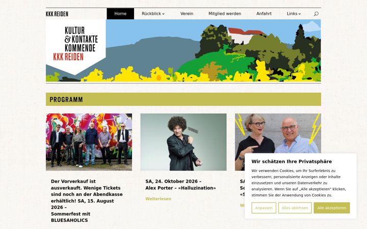 Screenshot of kkk-reiden.ch