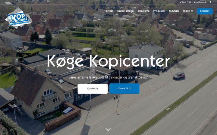 Screenshot of kkopi.dk