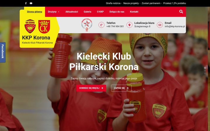 Screenshot of kkp-korona.pl