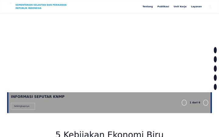 Screenshot of kkp.go.id