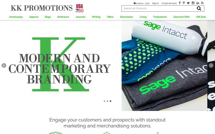 Screenshot of kkpromos.com