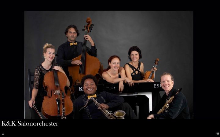 Screenshot of kksalonorchester.at