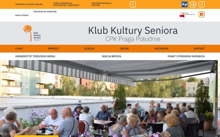 Screenshot of kkseniora.art.pl