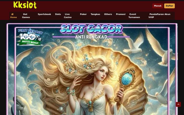 Screenshot of kkslots.org