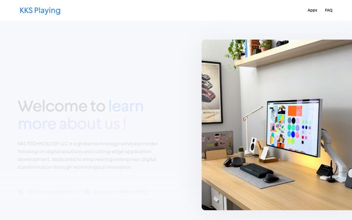 Screenshot of kkstechllc.com