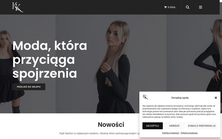 Screenshot of kkwear.pl
