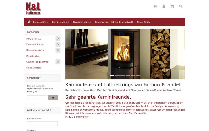 Screenshot of kl-proficenter.de