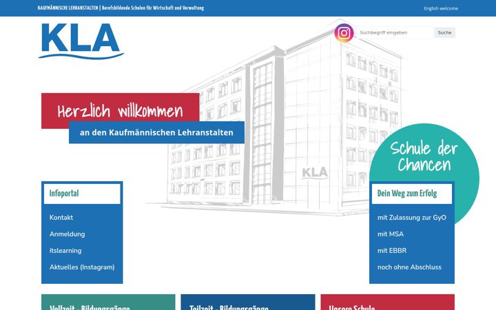 Screenshot of kla-bremerhaven.de