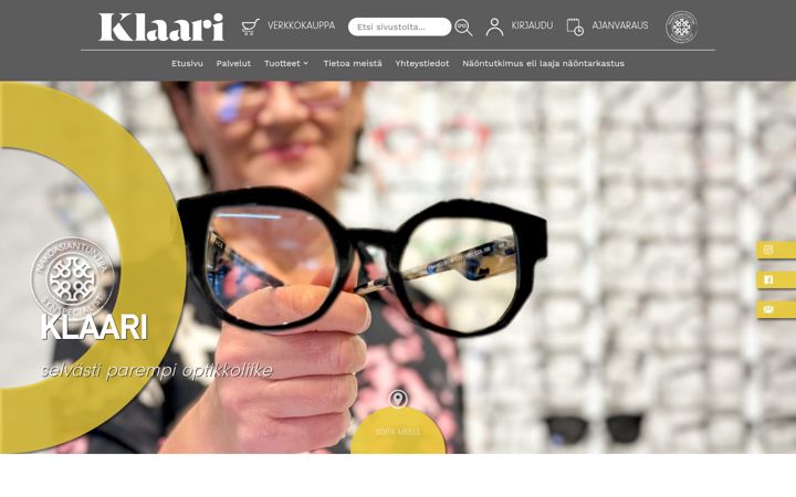 Screenshot of klaarioptikko.fi
