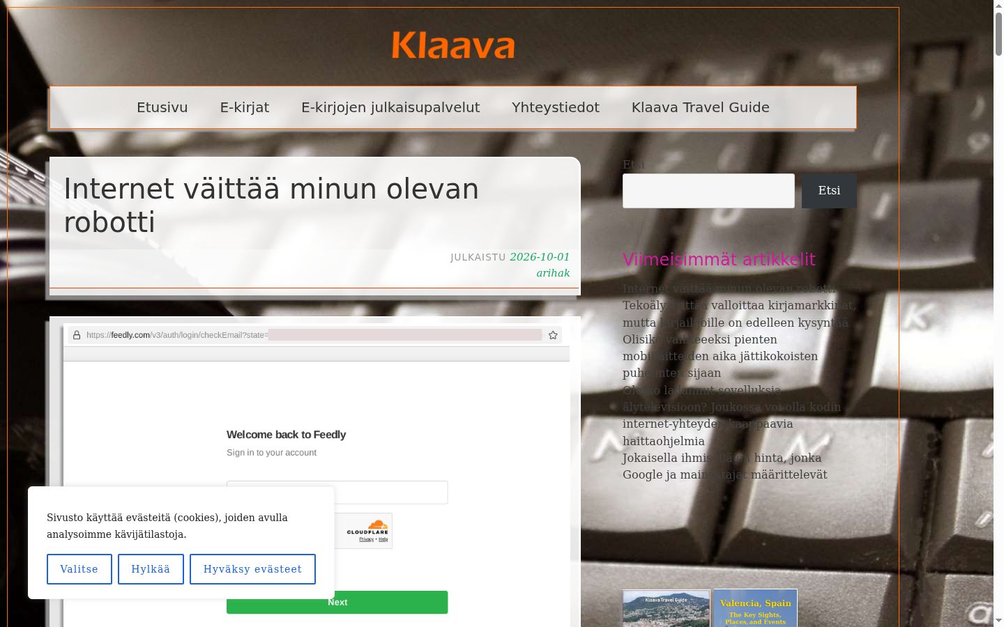 Zrzut ekranu banera zgody wyświetlanego przed jakąkolwiek interakcją