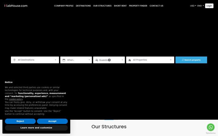 Screenshot of klabhouse.com