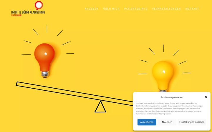 Screenshot of klabischnig.at