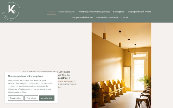 Screenshot of klabmaisondumouvement.fr