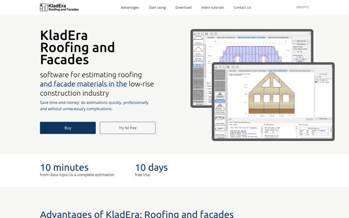 Screenshot of kladera.com