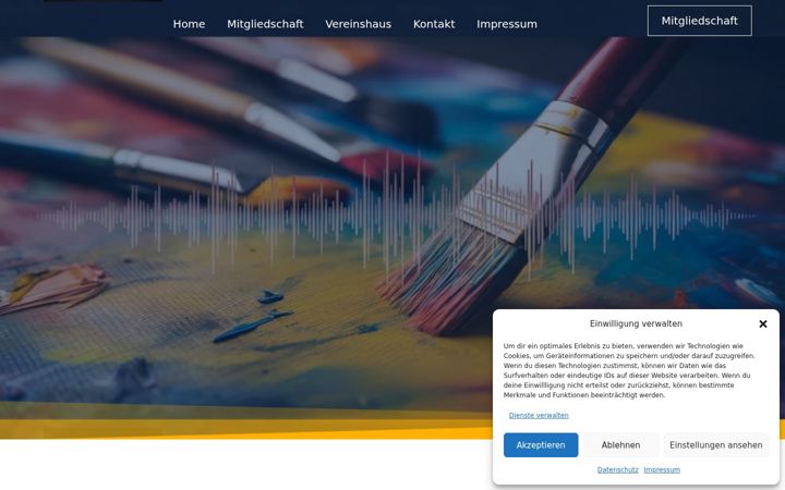 Screenshot of klangfarbenmalerei.org