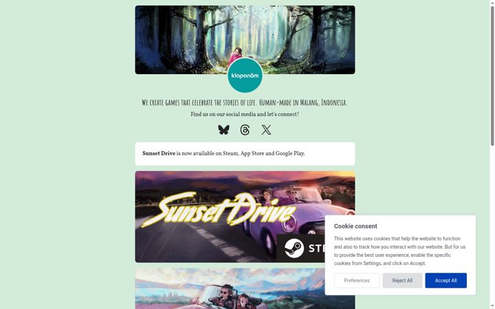 Screenshot of klapanom.com