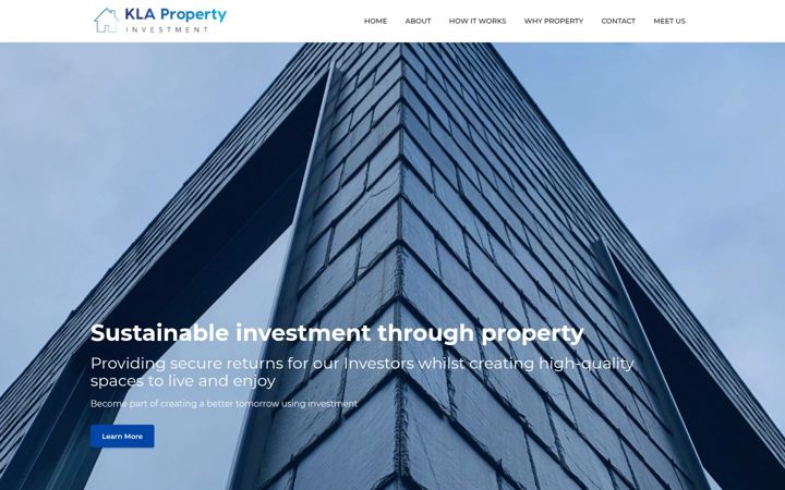 Screenshot of klaproperty.com