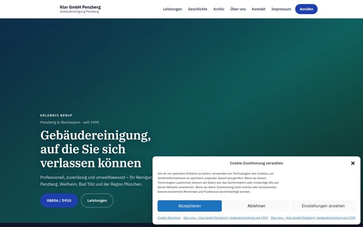 Screenshot of klar-rb.de
