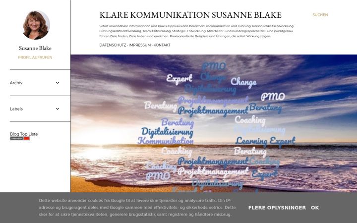Screenshot of klare-kommunikation.com
