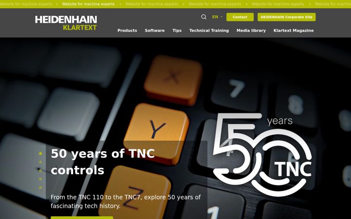 Screenshot of klartext-portal.com