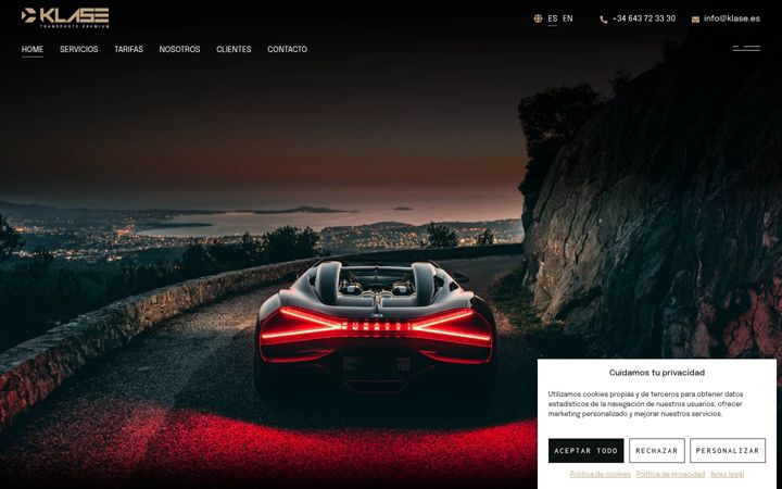 Screenshot of klase.es