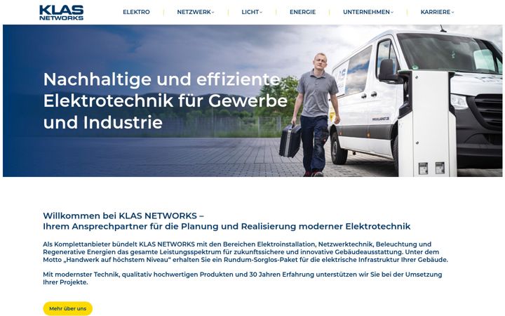 Screenshot of klasnet.de