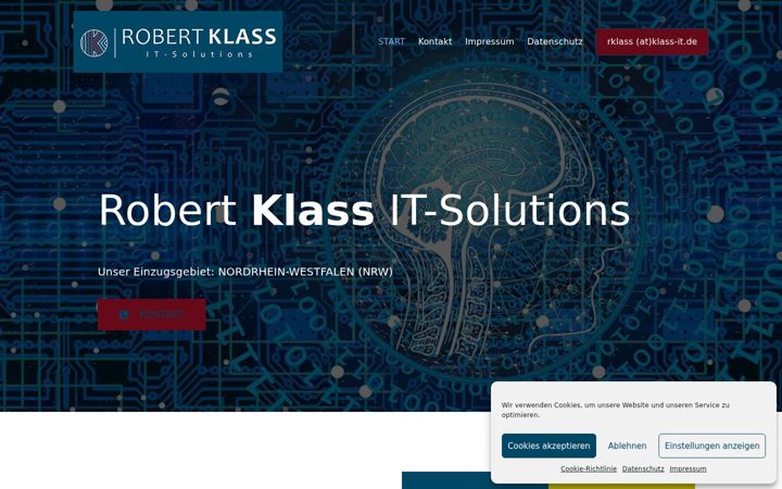 Screenshot of klass-it-solutions.de