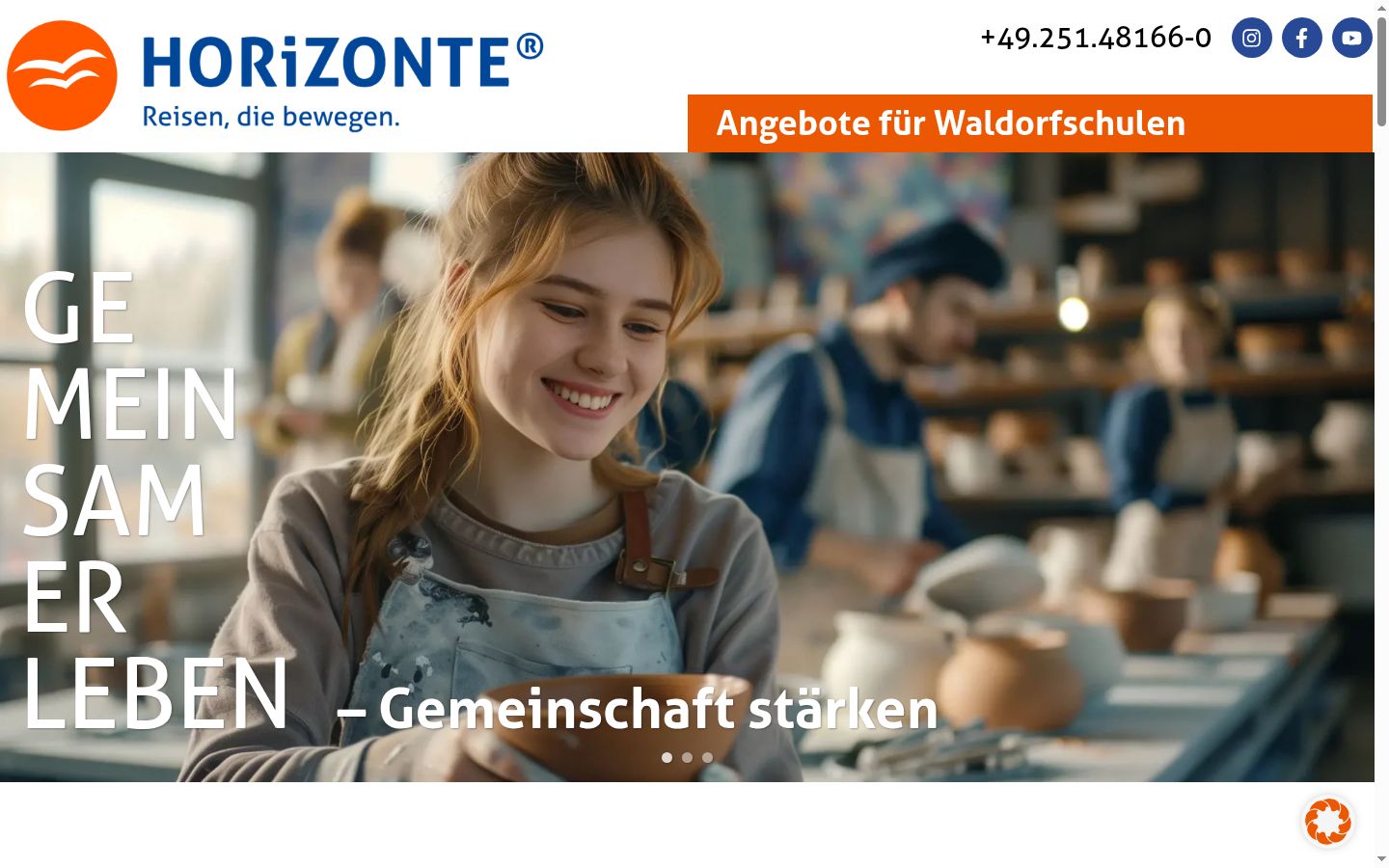 Screenshot des Einwilligungsbanners vor jeglicher Interaktion