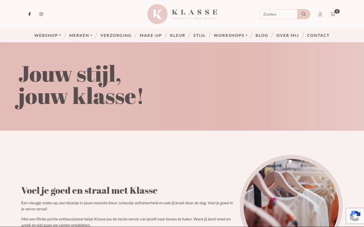 Screenshot of klassevol.be