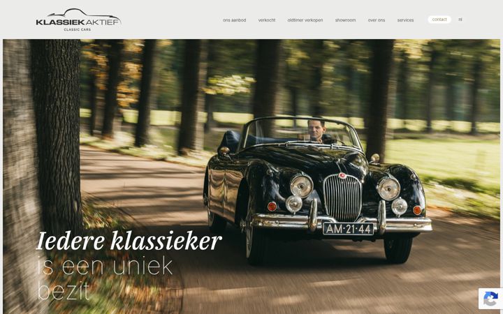 Screenshot of klassiekaktief.nl