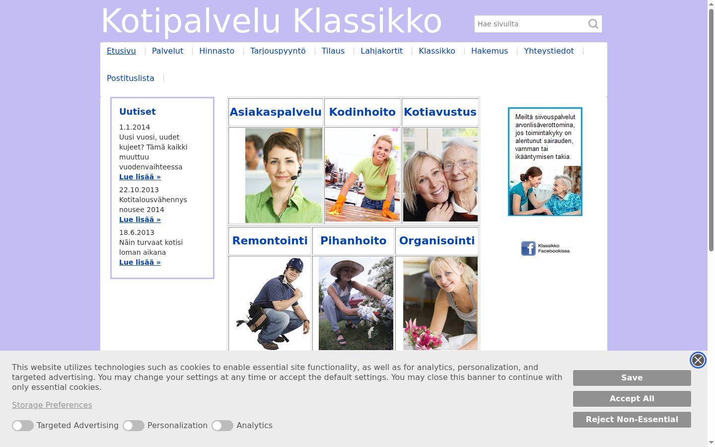 Snímka obrazovky banera súhlasu zobrazeného pred akoukoľvek interakciou