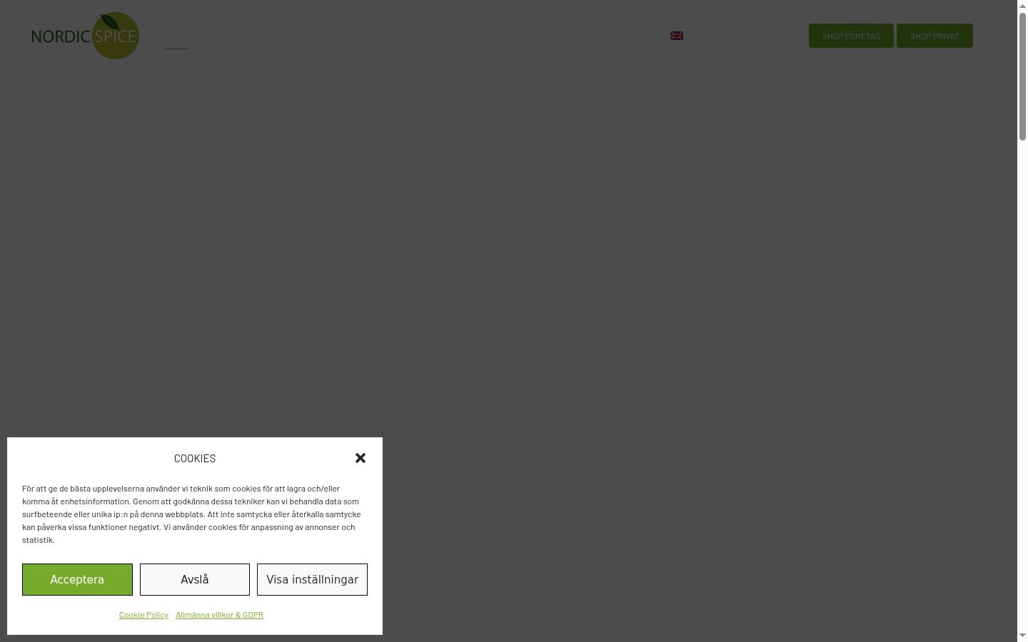 Screenshot tal-banner tal-kunsens muri qabel kwalunkwe interazzjoni