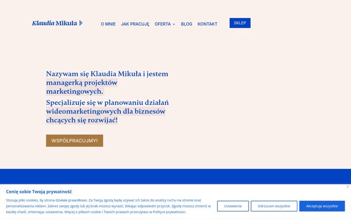 Képernyőkép: klaudiamikula.pl