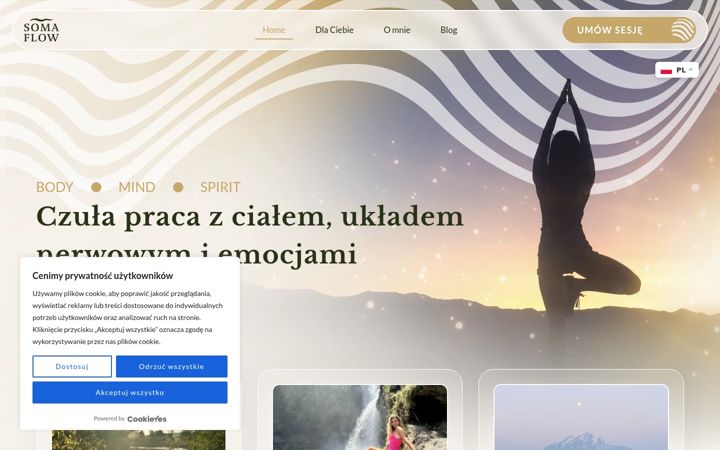 Screenshot of klaudiarutkowska.com