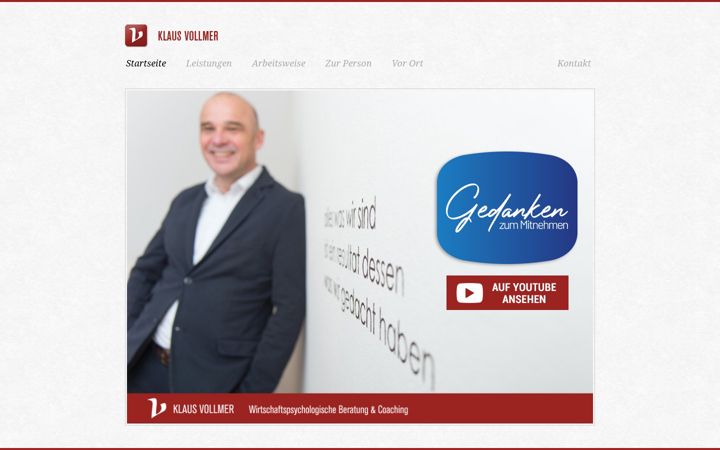 Screenshot of klaus-vollmer.com