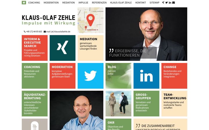 Screenshot of klausolafzehle.de