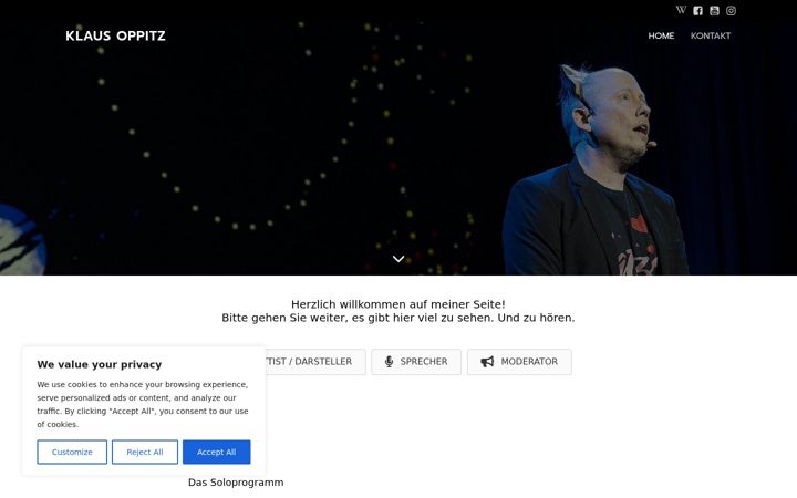 Screenshot of klausoppitz.at