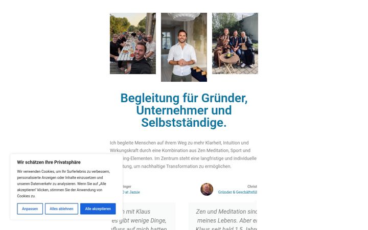 Screenshot of klausweiler.de