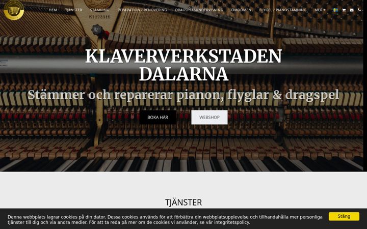 Screenshot of klaververkstaden.com