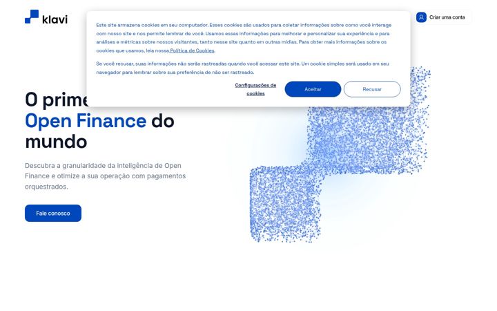 Screenshot of klavi.ai